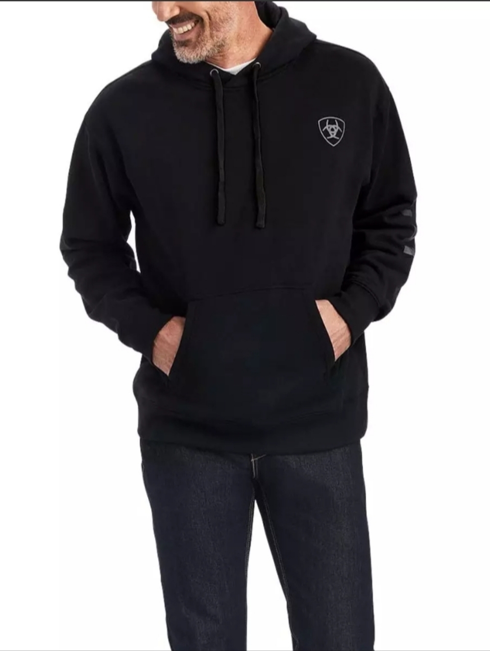 Ariat Logo Hoodie- L - Picture 4 of 4